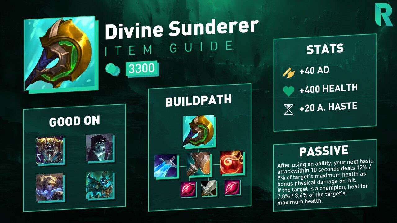 LoL Item Guide Divine Sunderer