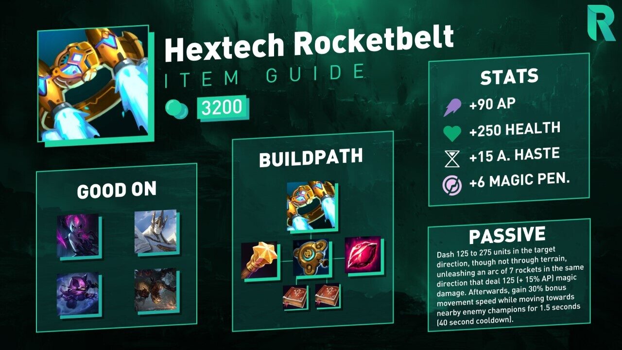 LoL Hextech Rocketbelt Item Guide